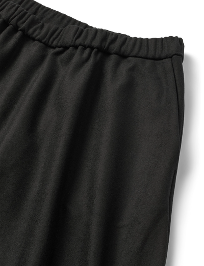 AGNES WOOL SKIRT - BLACK