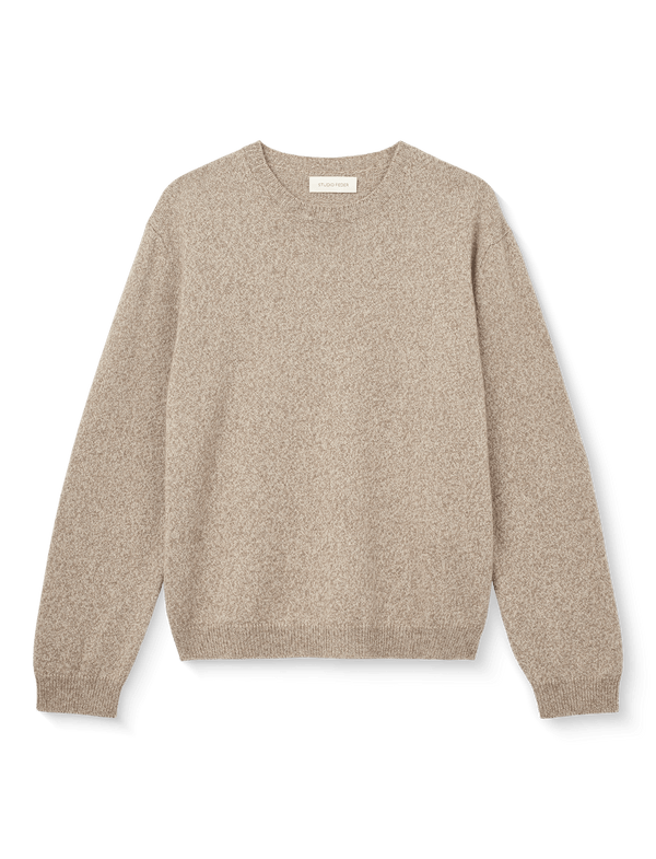 CHARLIE KNIT - WOOL CASHMERE - CASHEW
