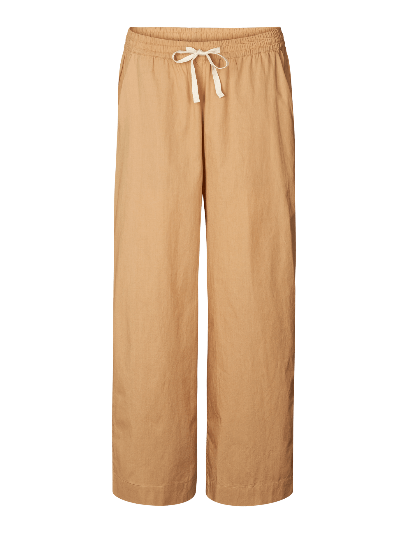 DAGMAR PANTS  - POPLIN - NUT