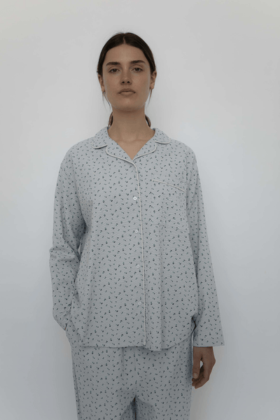 EDITH PAJAMA - SEERSUCKER - CLOUDY DAY