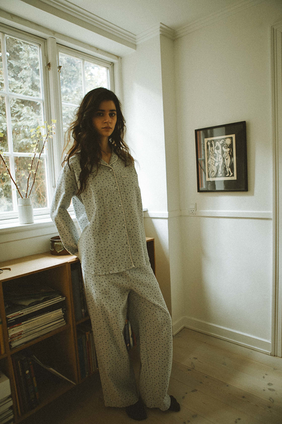 EDITH PAJAMA - SEERSUCKER - CLOUDY DAY