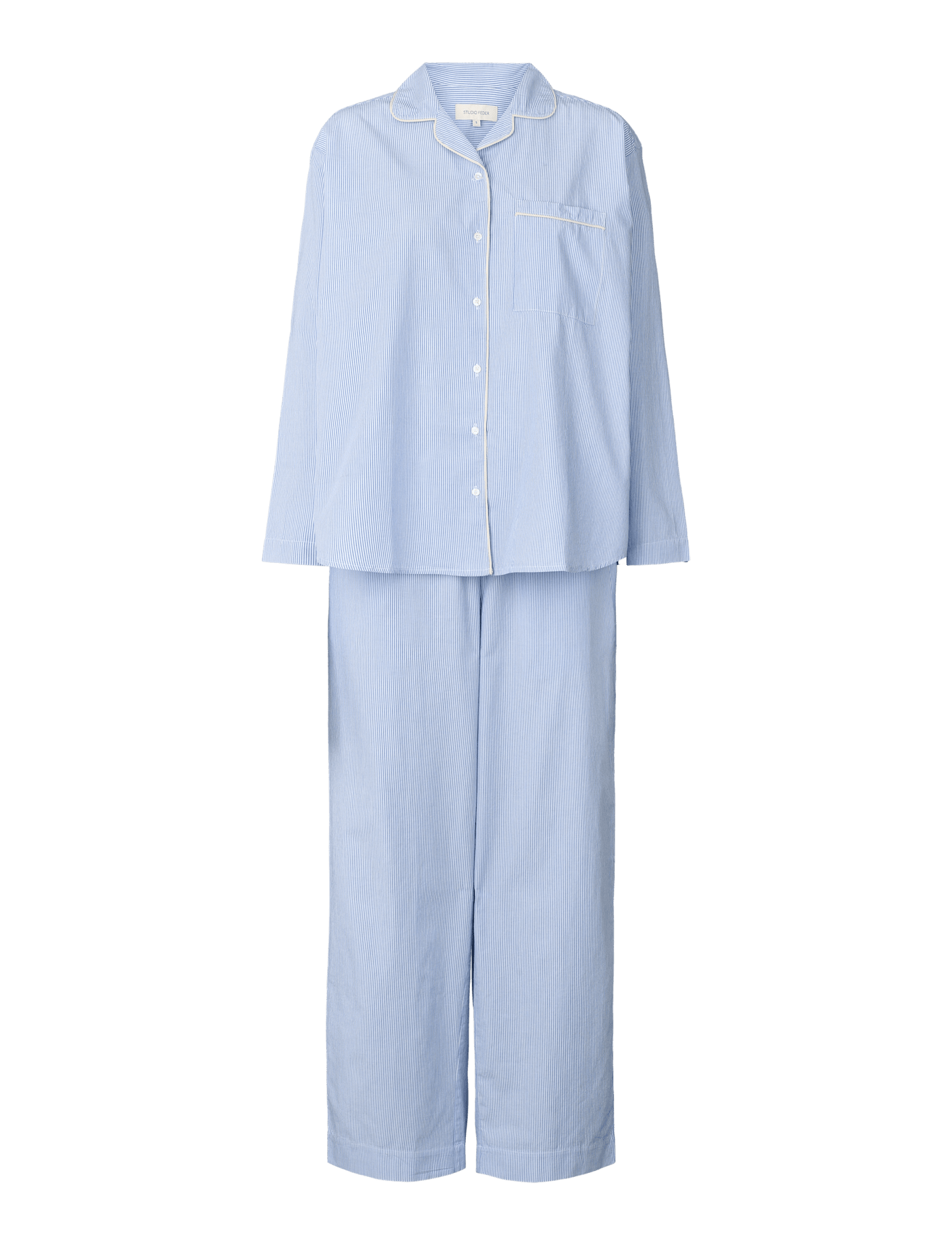 EDITH PAJAMA - MILK STRIPE