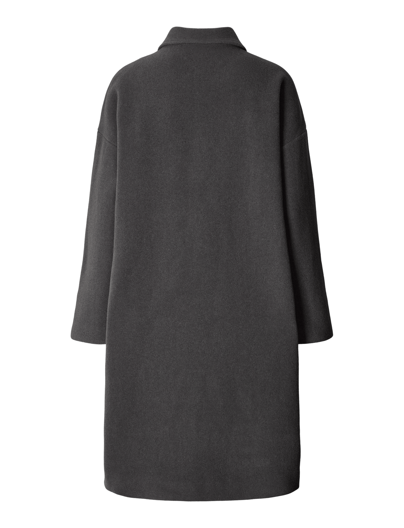 FELIX WOOL COAT - CHARCOAL