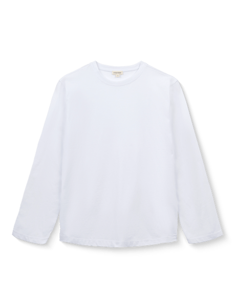 FREYA LONG SLEEVE T-SHIRT - WHITE – Studio Feder