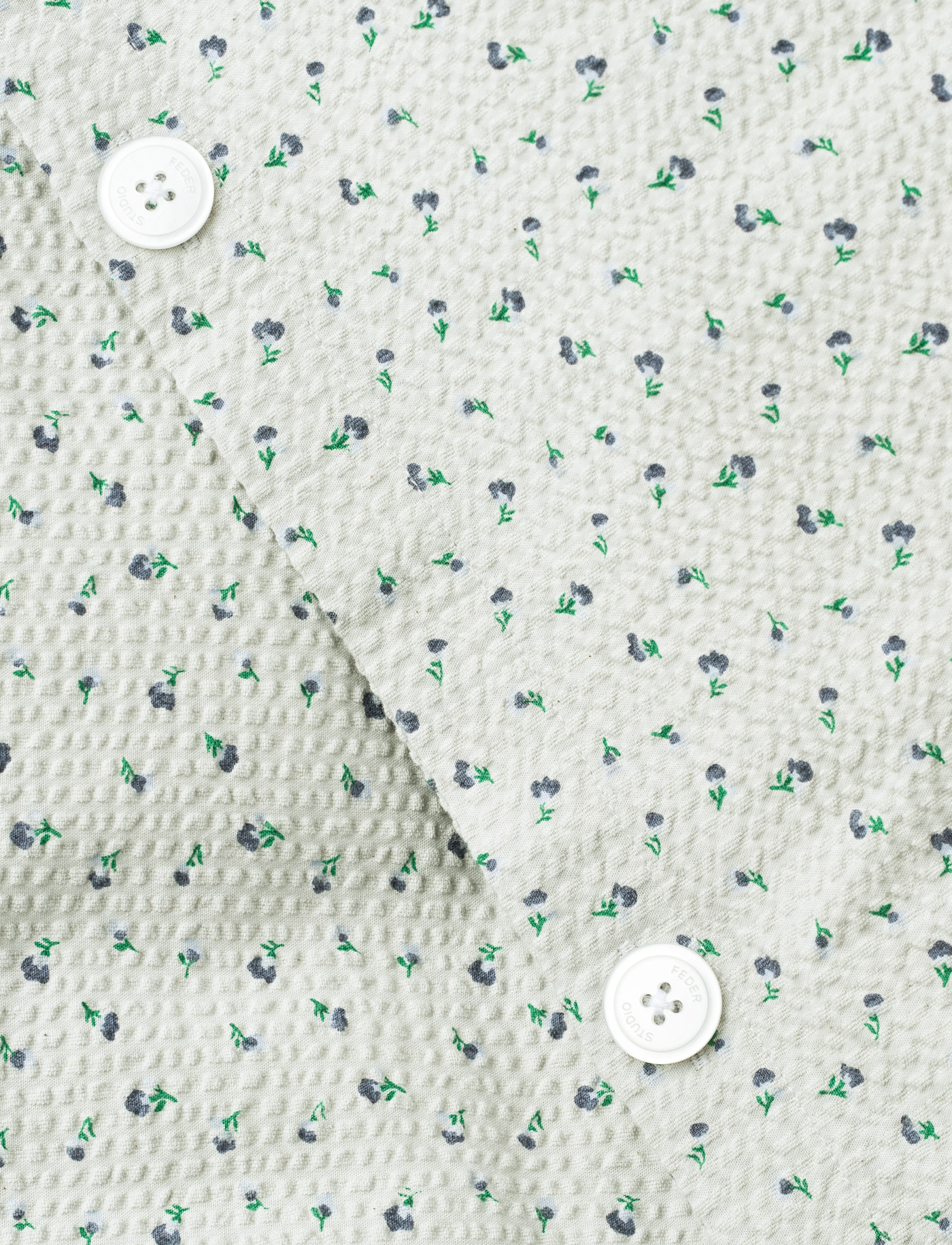 BABY BEDDING - SEERSUCKER - CLOUDY DAY