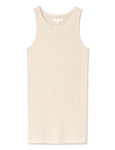 Irene Tank Top - BROKEN WHITE