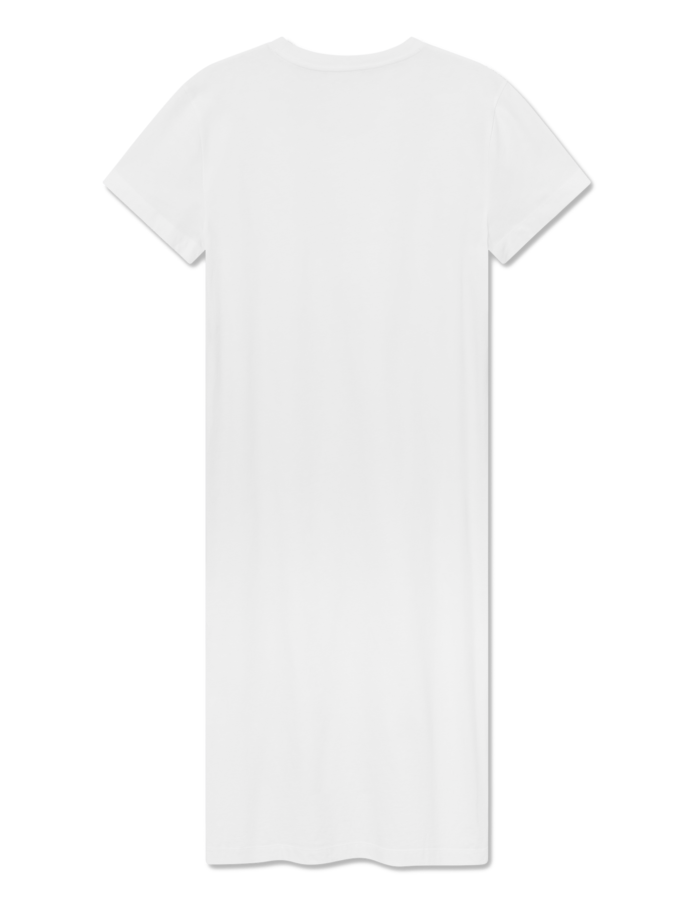 Maya T-shirt Dress - WHITE