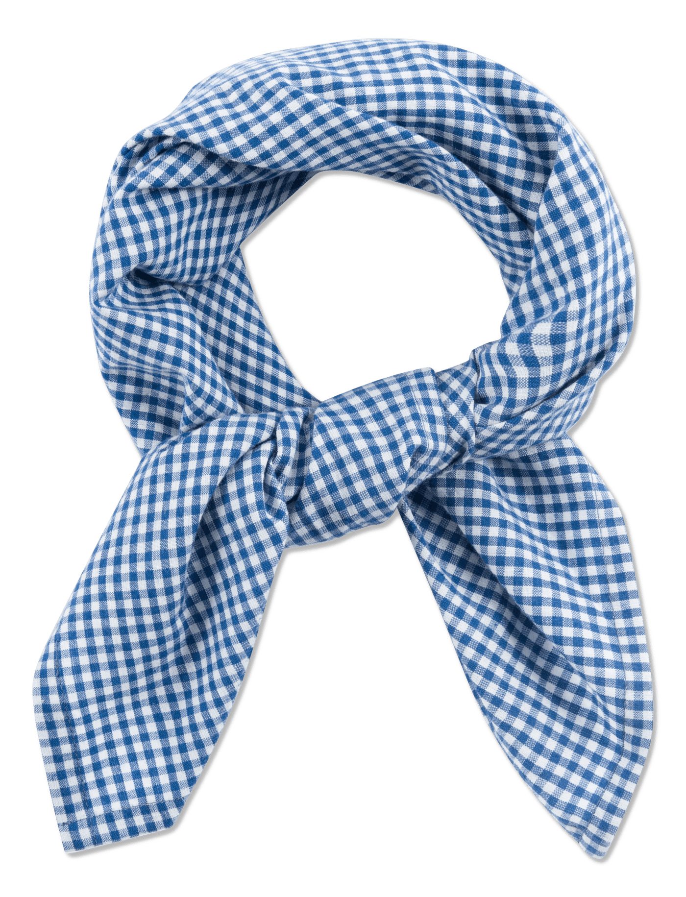 Nico Scarf - GINGHAM MINI BLUE