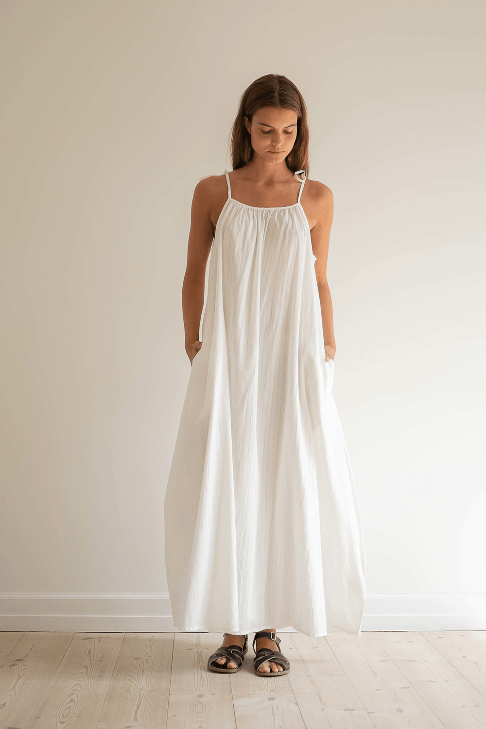 RIGMOR DRESS - MILK – Studio Feder
