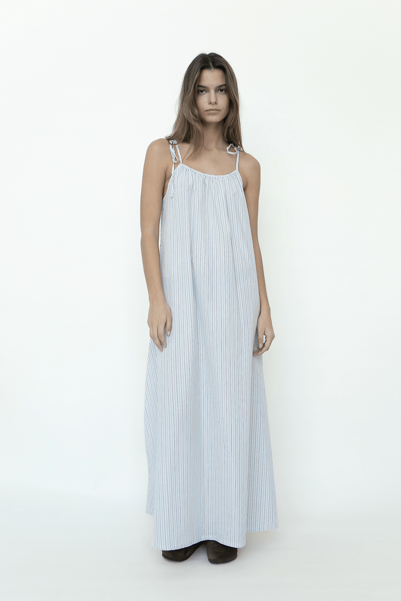 RIGMOR DRESS - TAILOR STRIPE