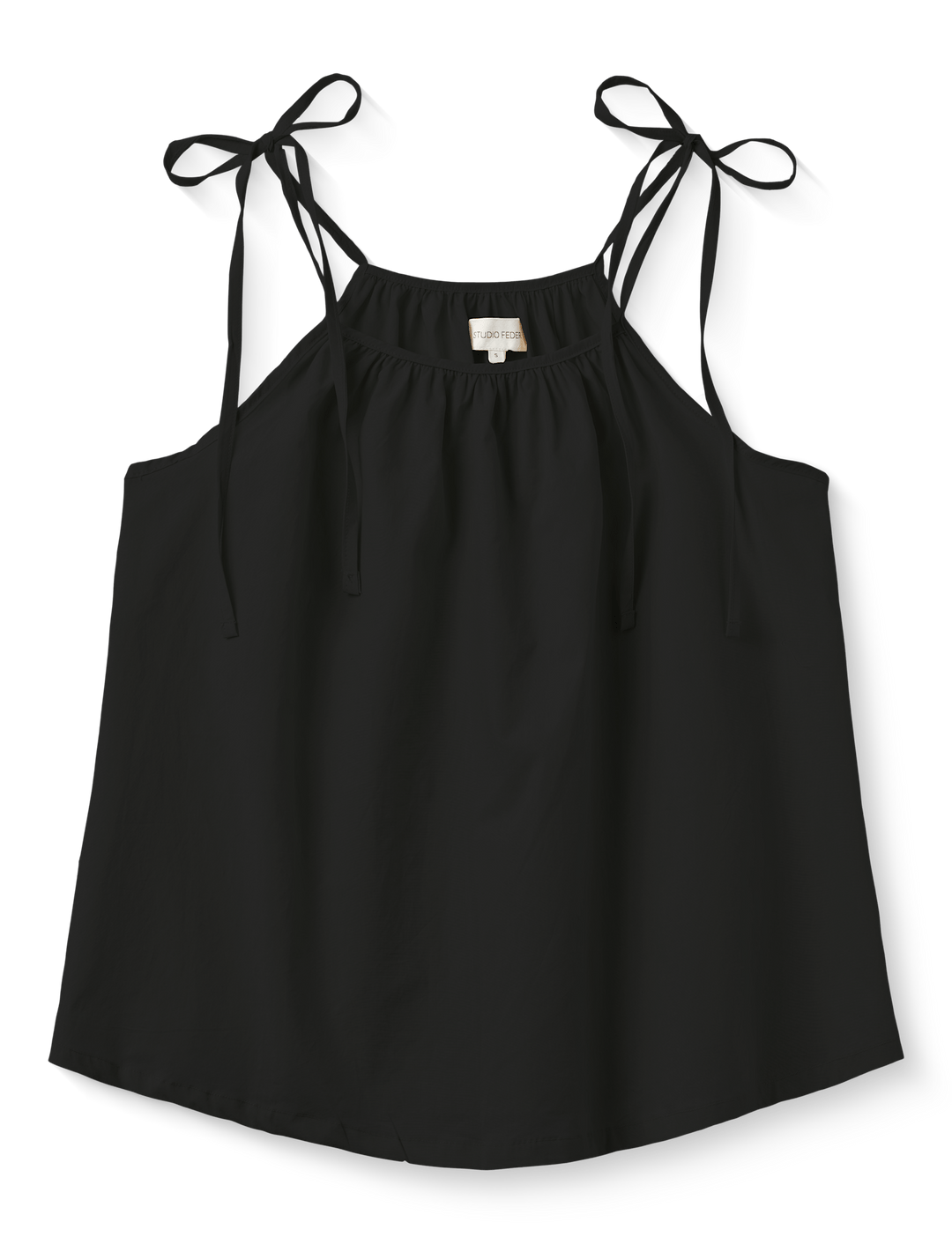 【新品】andmary Sophia layered tops black ANDMARY】Sophia layered tops