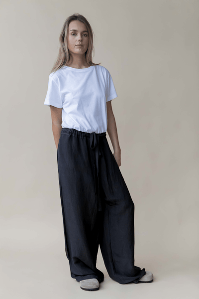 Sonja Pants - WASHED BLACK