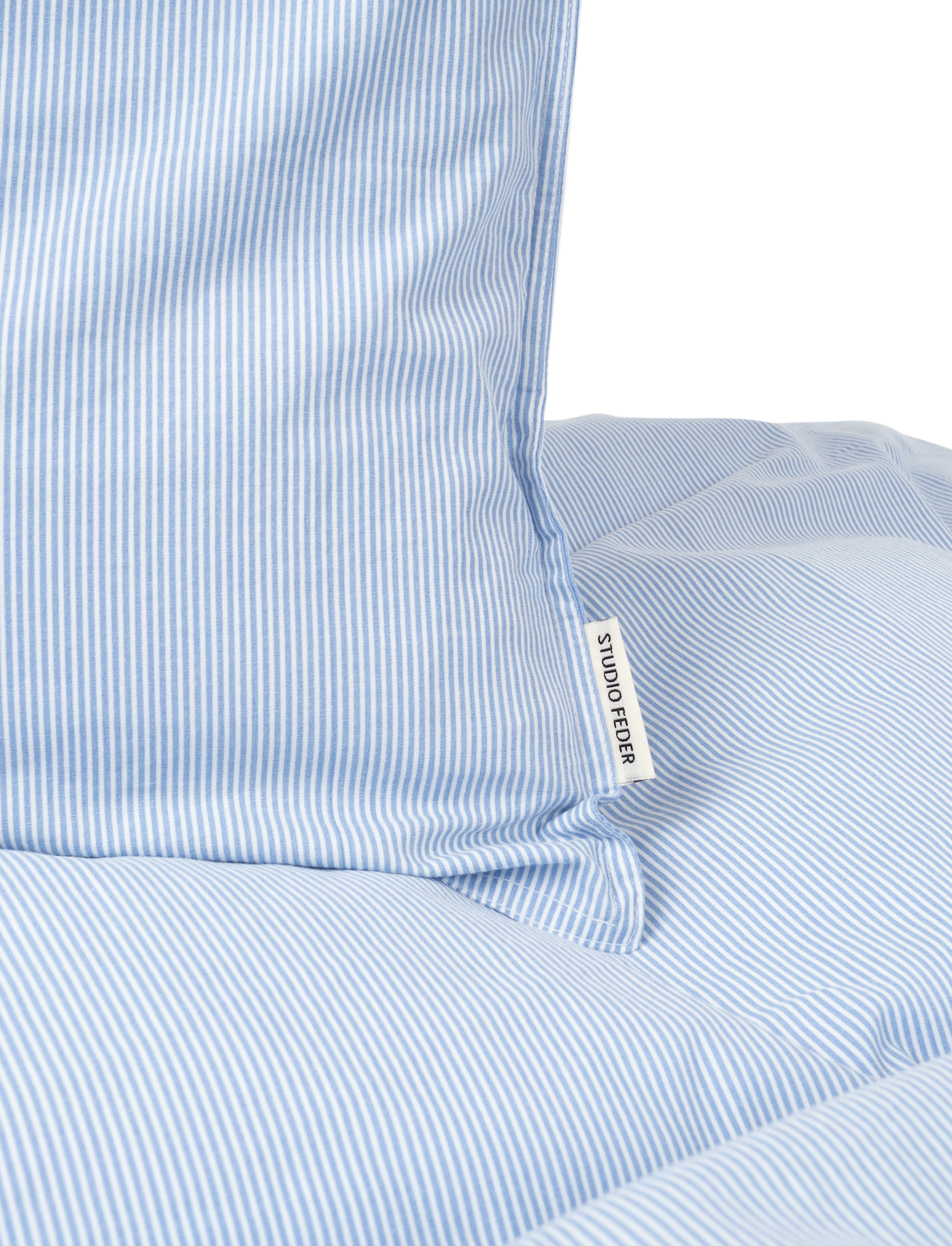 Bedding swedish size - MILK STRIPE