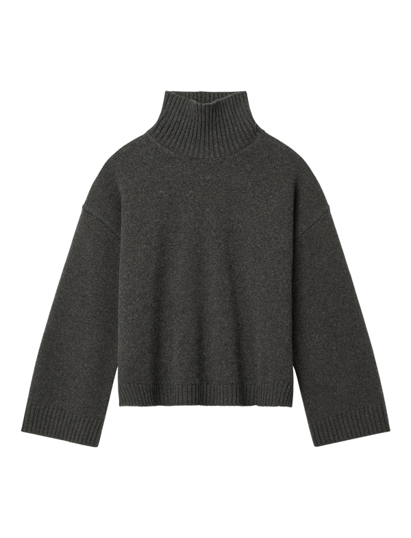 THYRA KNIT - CHARCOAL MELANGE