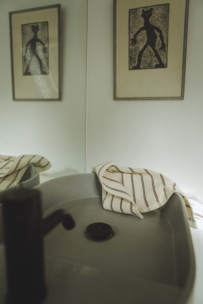 UNA TOWEL - BROWN RAIN