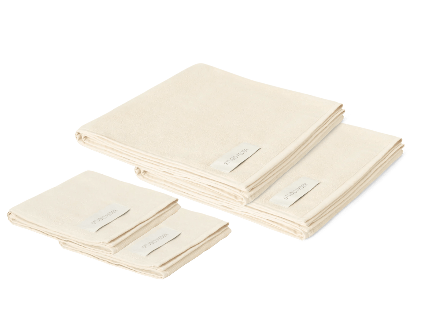 Una Towel 4-pack - UNDYED