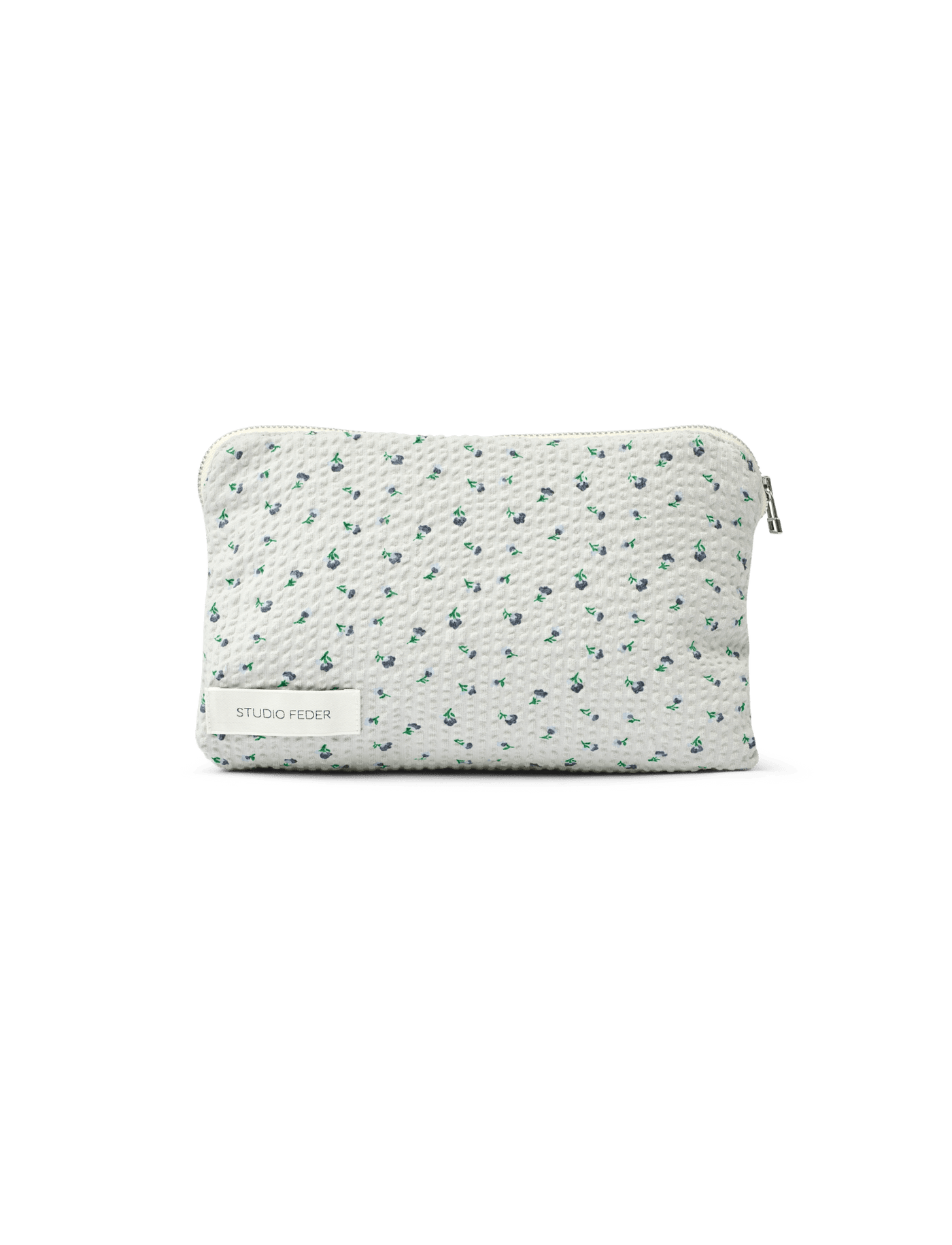 CELIA MINI TOILETRY BAG - SEERSUCKER - CLOUDY DAY