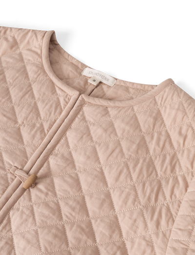 Lulu Quilted Jacket - SOFT ROSE