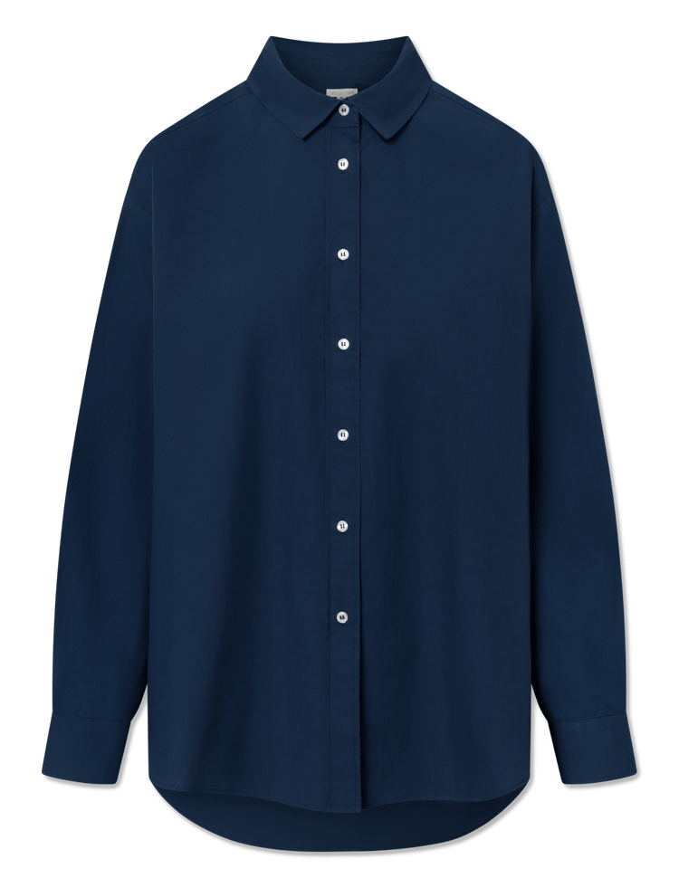JOSIE SHIRT - NAVY – Studio Feder JOSIE SHIRT - NAVY – Studio Feder