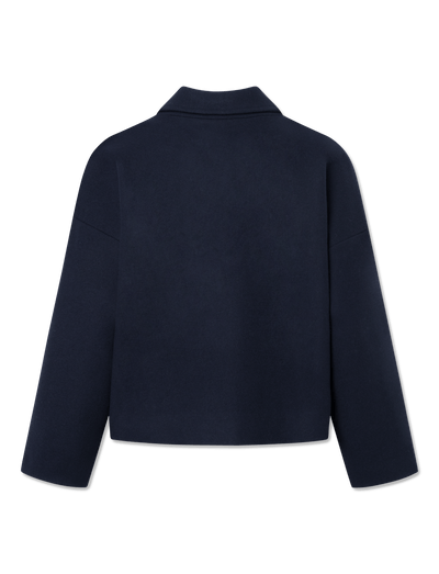 Felina wool jacket - NAVY