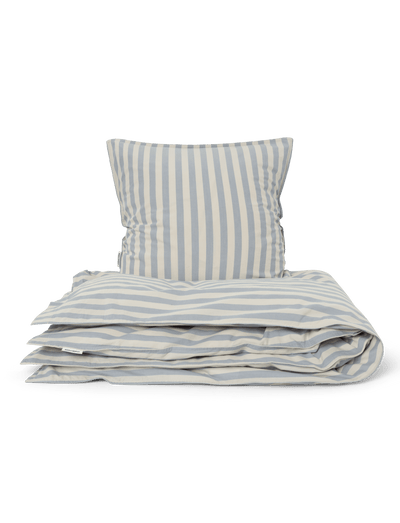 Bedding - PALE BLUE STRIPE