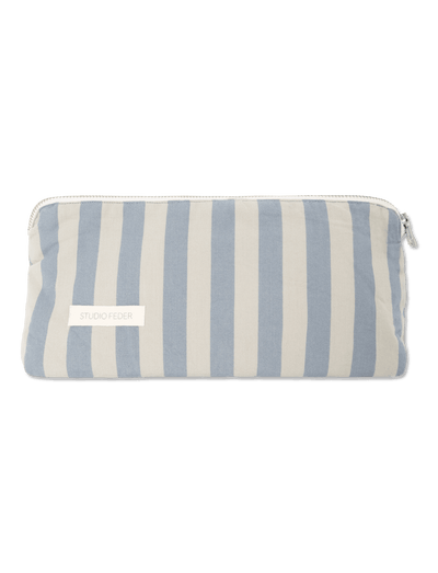 Celia mini toiletbag - PALE BLUE STRIPE