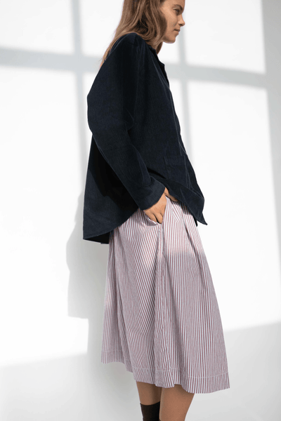 Olga Skirt - ARCHITECT STRIPE