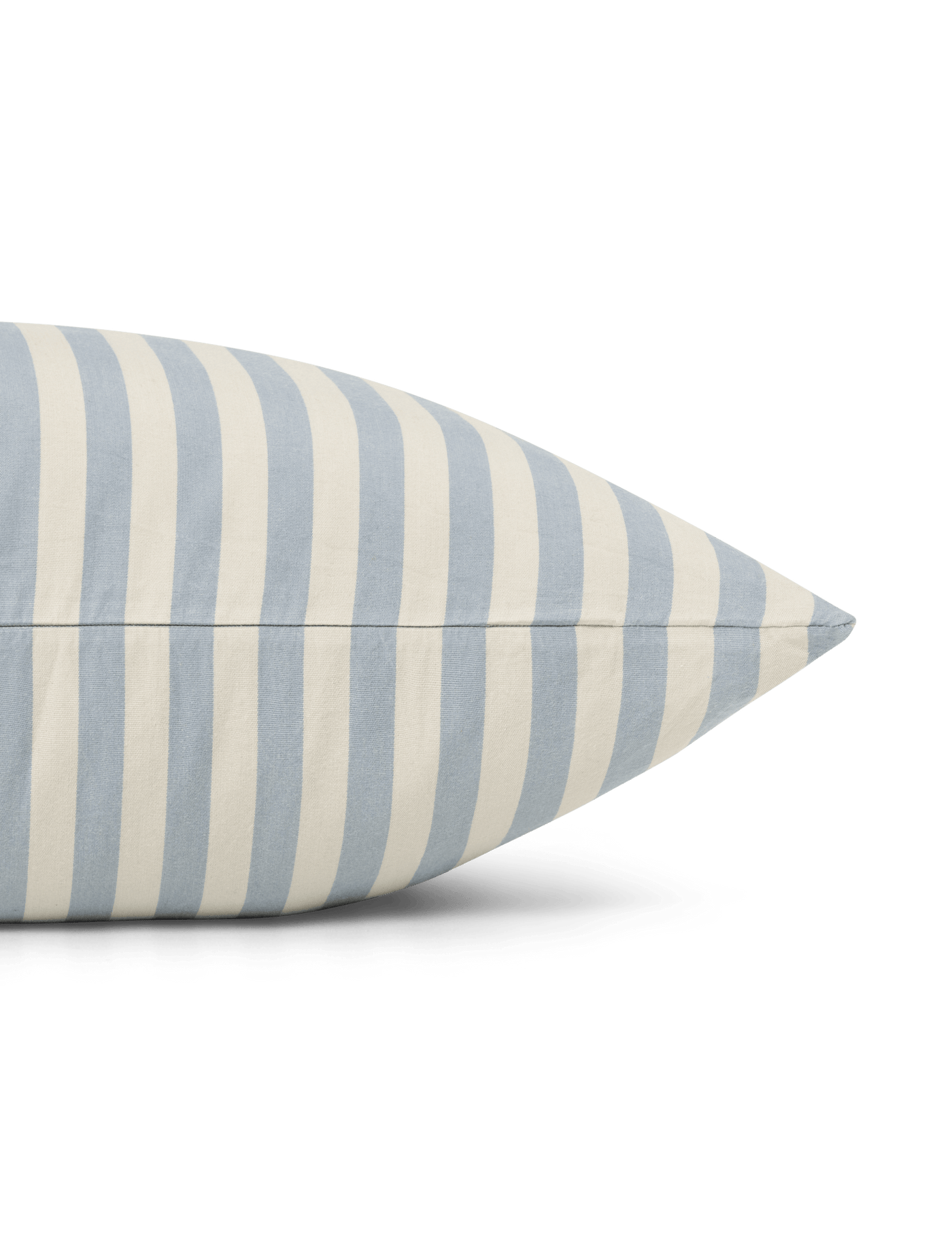 Maddie Cushion - PALE BLUE STRIPE