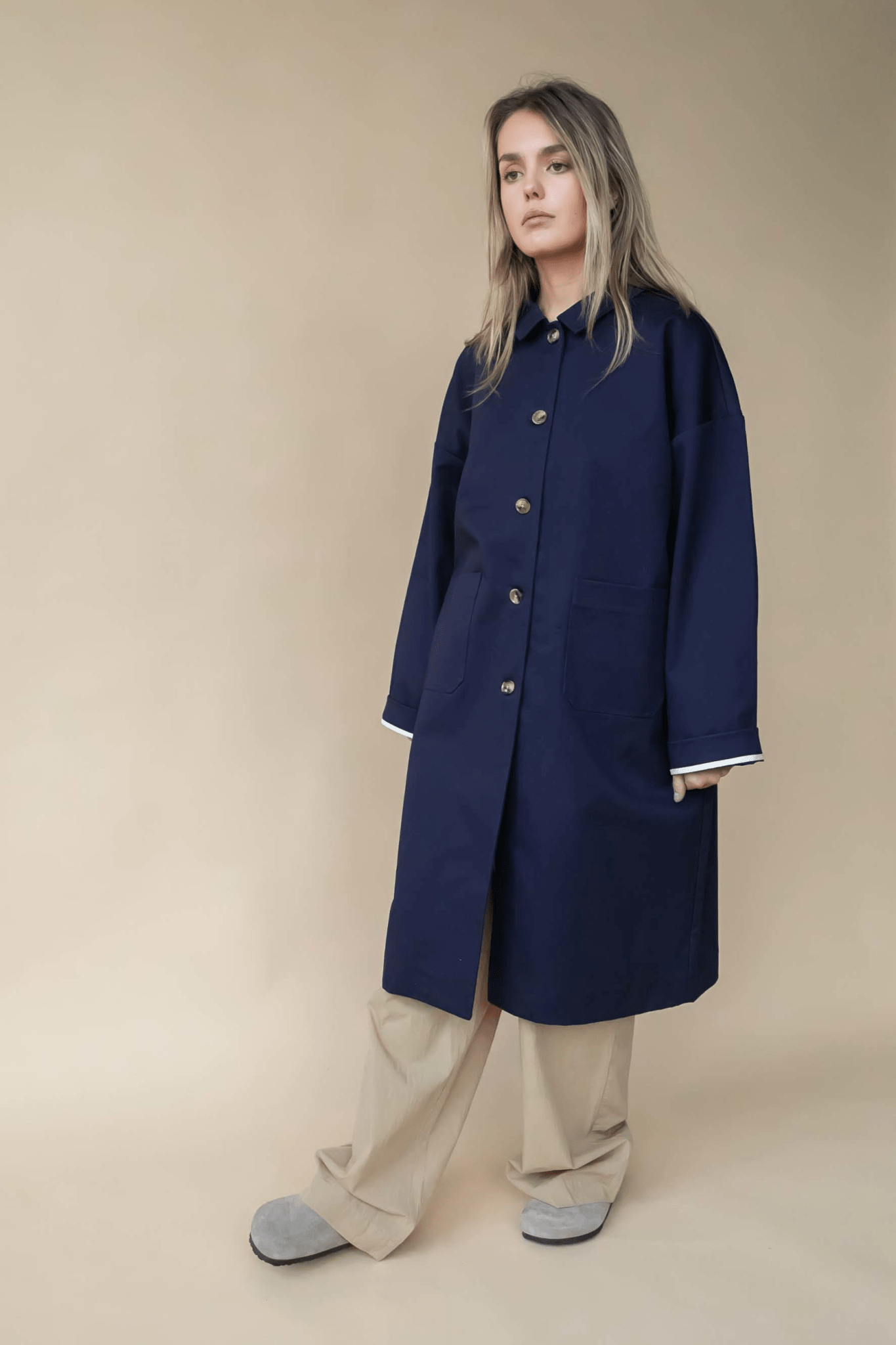 Felix Coat - NAVY