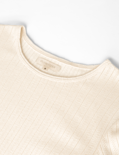 Gertrud T-Shirt - Broken White