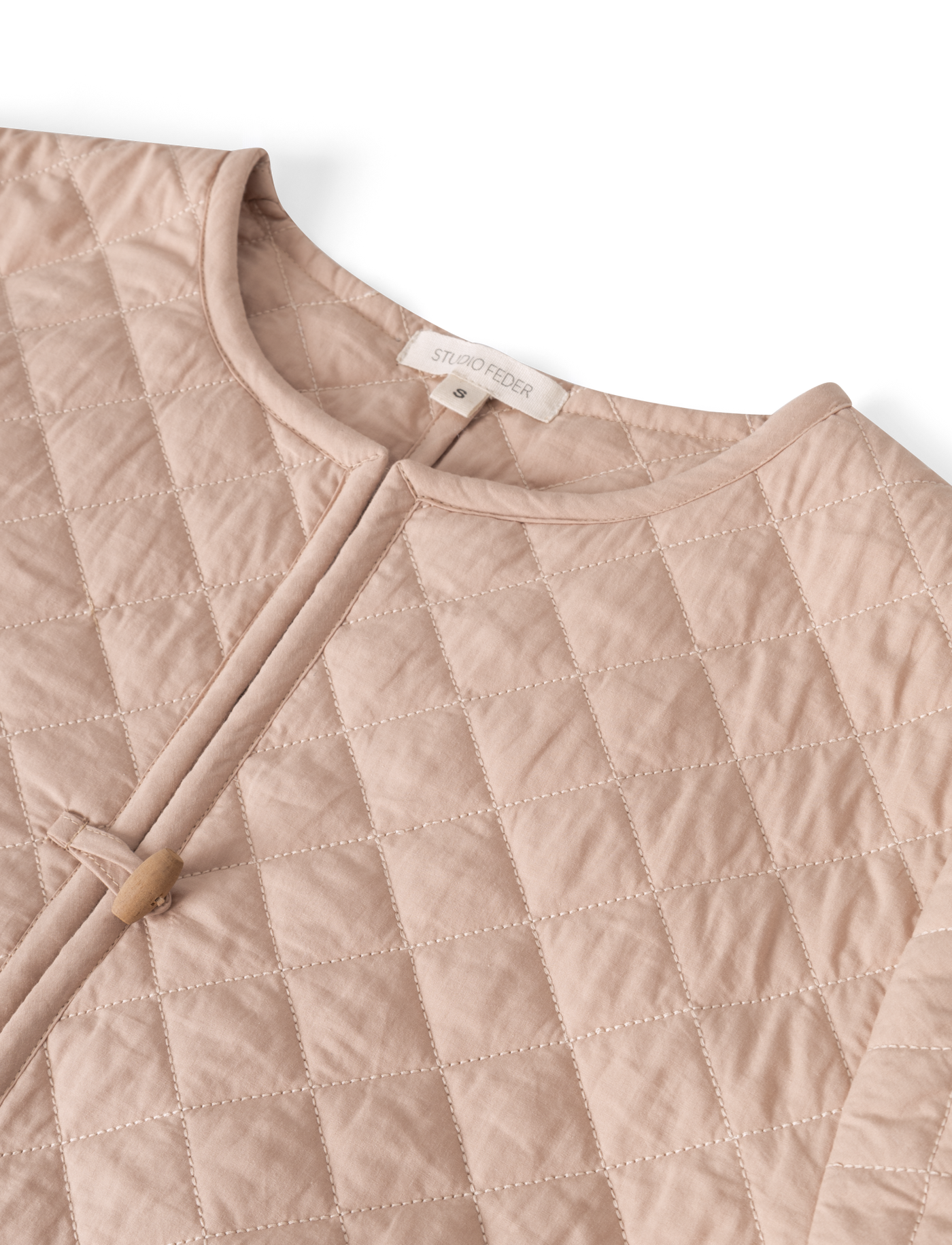 Lulu Quilted Jacket - Soft Rose