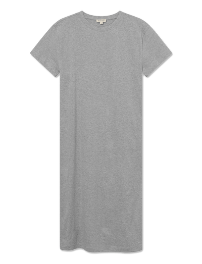 Maya T-shirt Dress - GREY MELANGE