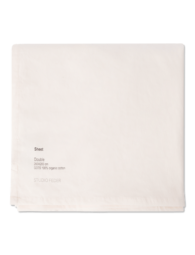Double sheet 260x260 cm -  Powder