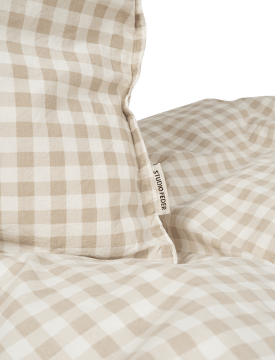 Junior bedding - Gingham Oat